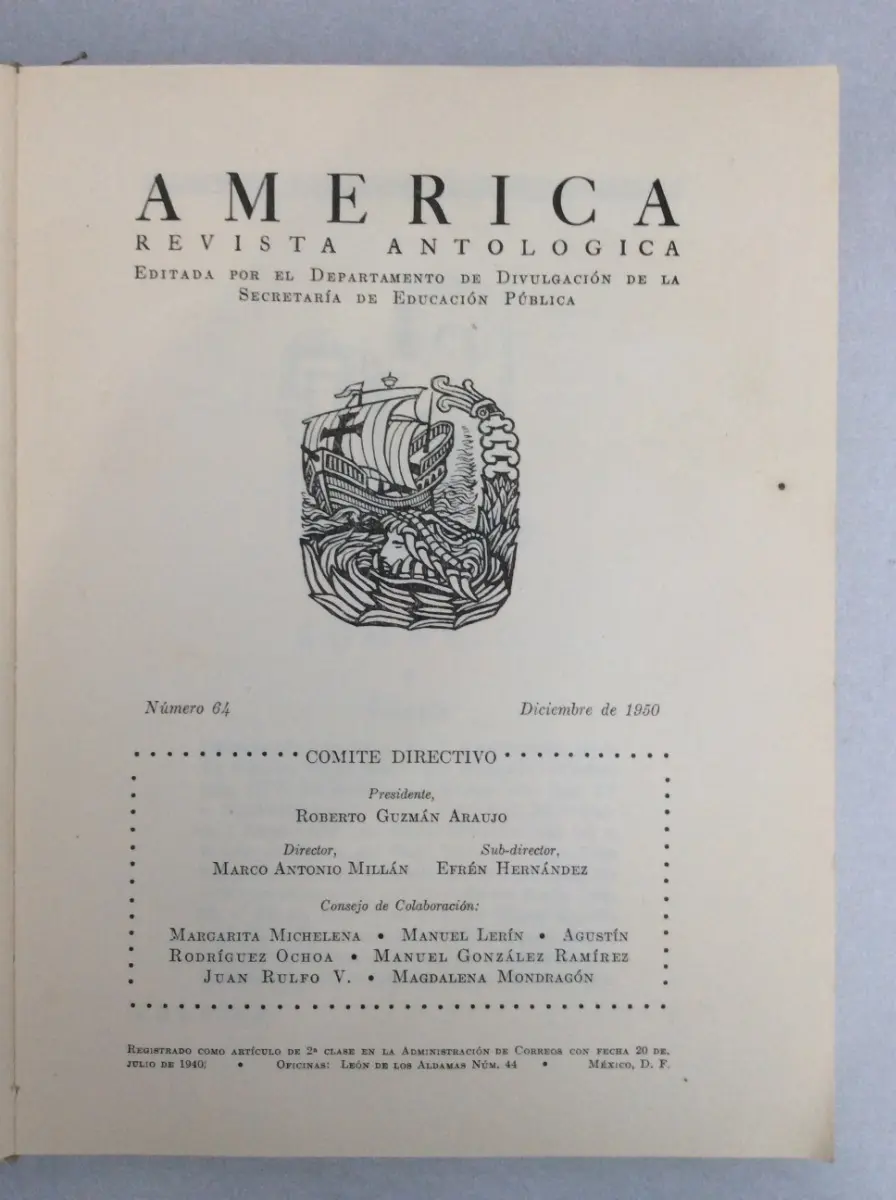 Revista América número 64